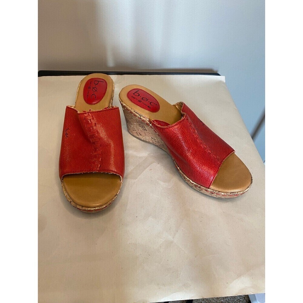 Born wedge heeled slip ons